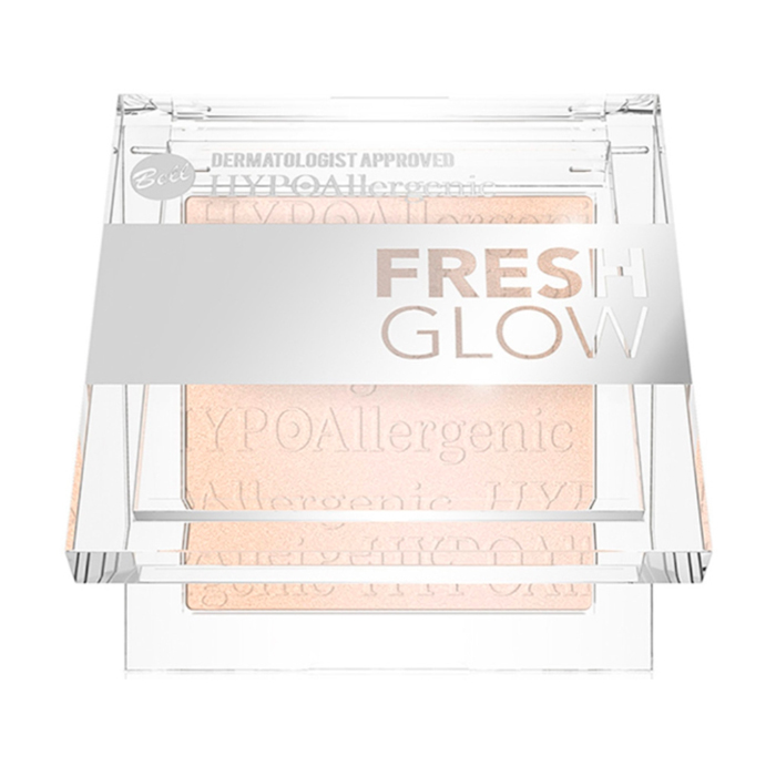 Компактний хайлайтер для обличчя Bell Hypoallergenic Fresh Glow Powder, 4.8 г